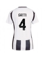 Juventus Federico Gatti #4 Kotipaita Naisten 2024-25 Lyhythihainen